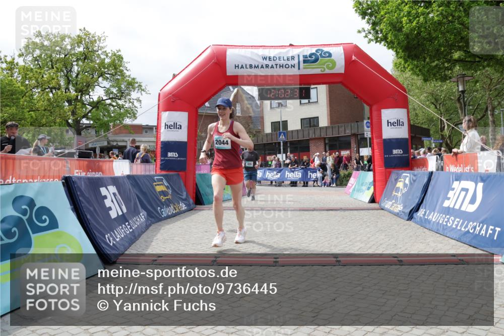 10.05.2026 - 8. Wedeler Halbmarathon Yannick Fuchs http://msf.ph/oto/9736445 10.05.2026 12:02:30 Ziel 435, 2044 meine-sportfotos.de