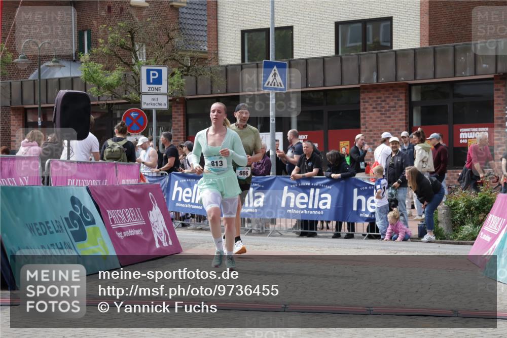 10.05.2026 - 8. Wedeler Halbmarathon Yannick Fuchs http://msf.ph/oto/9736455 10.05.2026 12:02:45 Ziel 813, 986 meine-sportfotos.de