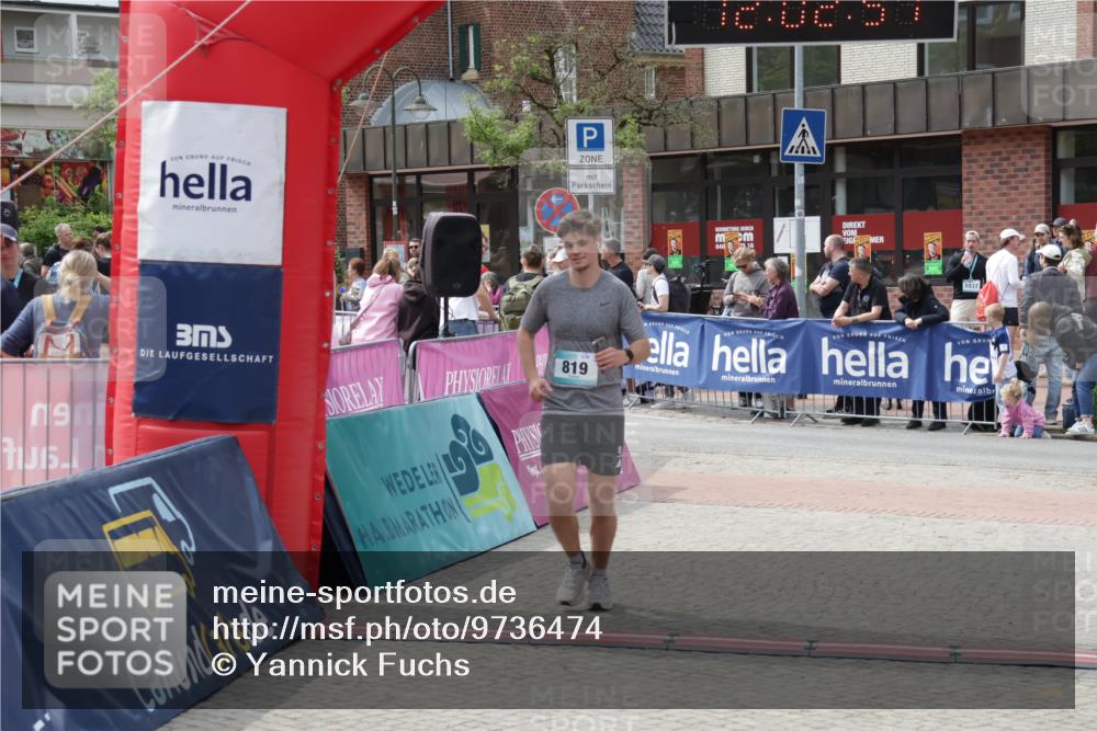 10.05.2026 - 8. Wedeler Halbmarathon Yannick Fuchs http://msf.ph/oto/9736474 10.05.2026 12:02:55 Ziel 819 meine-sportfotos.de