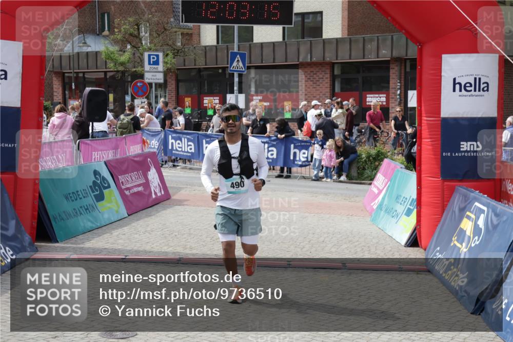 10.05.2026 - 8. Wedeler Halbmarathon Yannick Fuchs http://msf.ph/oto/9736510 10.05.2026 12:03:13 Ziel 185, 229, 490, 531 meine-sportfotos.de