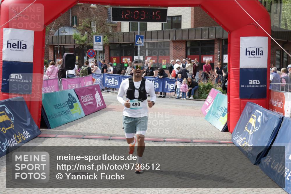 10.05.2026 - 8. Wedeler Halbmarathon Yannick Fuchs http://msf.ph/oto/9736512 10.05.2026 12:03:14 Ziel 229, 490, 531 meine-sportfotos.de