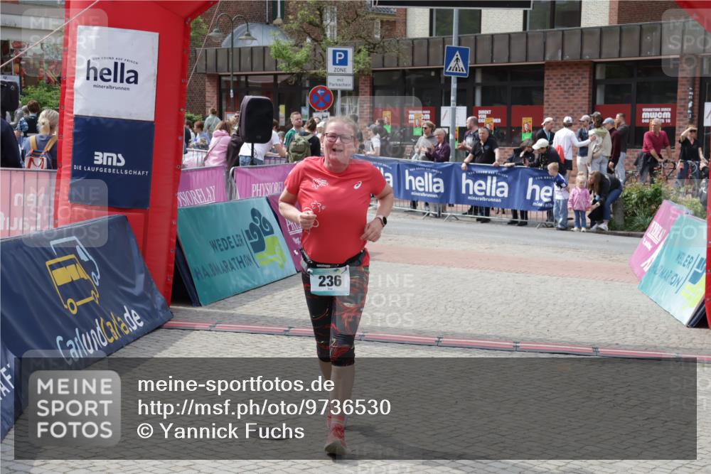 10.05.2026 - 8. Wedeler Halbmarathon Yannick Fuchs http://msf.ph/oto/9736530 10.05.2026 12:03:23 Ziel 236, 419 meine-sportfotos.de