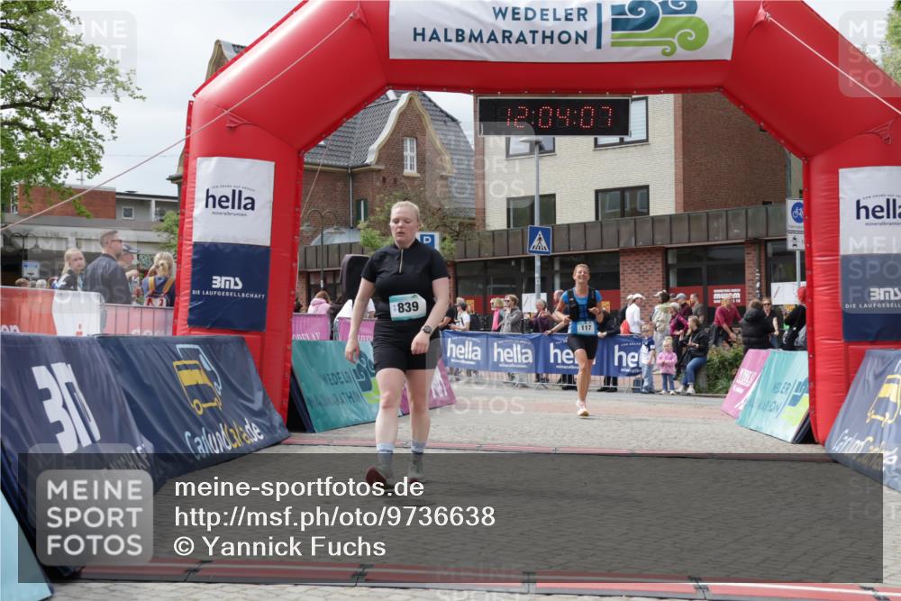 10.05.2026 - 8. Wedeler Halbmarathon Yannick Fuchs http://msf.ph/oto/9736638 10.05.2026 12:04:05 Ziel 117 meine-sportfotos.de