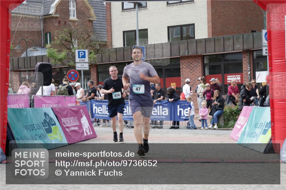 10.05.2026 - 8. Wedeler Halbmarathon Yannick Fuchs http://msf.ph/oto/9736652 10.05.2026 12:04:13 Ziel 47, 117, 474 meine-sportfotos.de