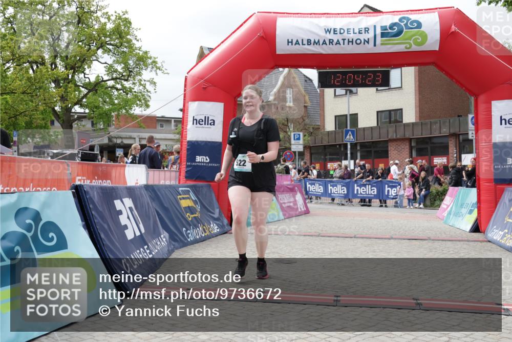 10.05.2026 - 8. Wedeler Halbmarathon Yannick Fuchs http://msf.ph/oto/9736672 10.05.2026 12:04:21 Ziel 474, 522 meine-sportfotos.de