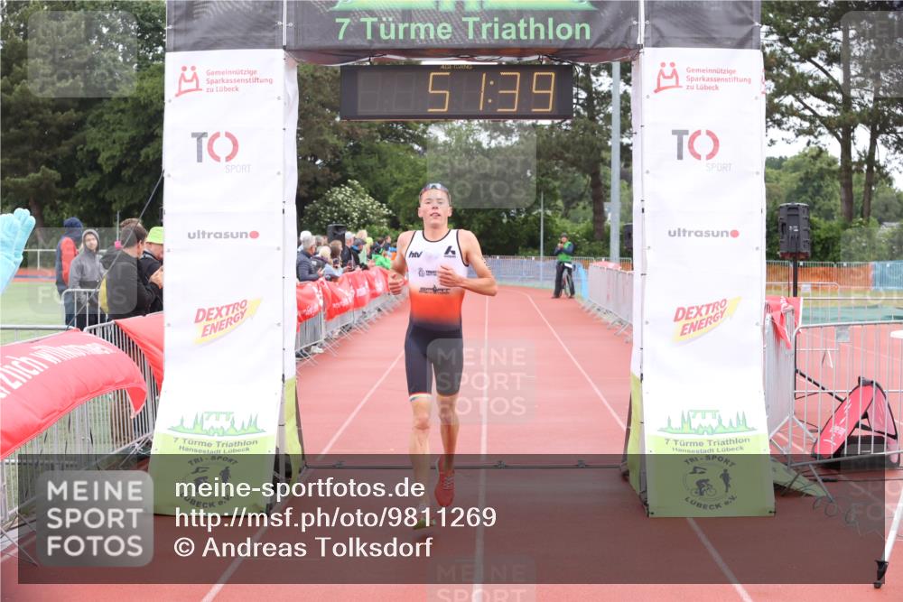 14.06.2026 - 7 Türme Triathlon Andreas Tolksdorf http://msf.ph/oto/9811269 14.06.2026 09:30:51 Schwimmen  meine-sportfotos.de