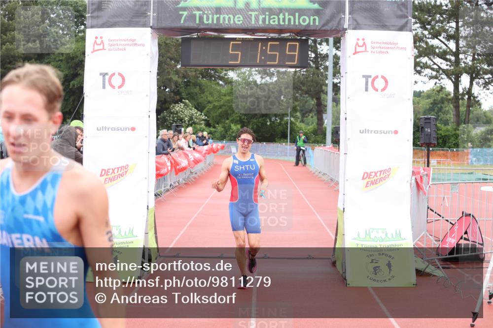 14.06.2026 - 7 Türme Triathlon Andreas Tolksdorf http://msf.ph/oto/9811279 14.06.2026 09:31:10 Schwimmen  meine-sportfotos.de