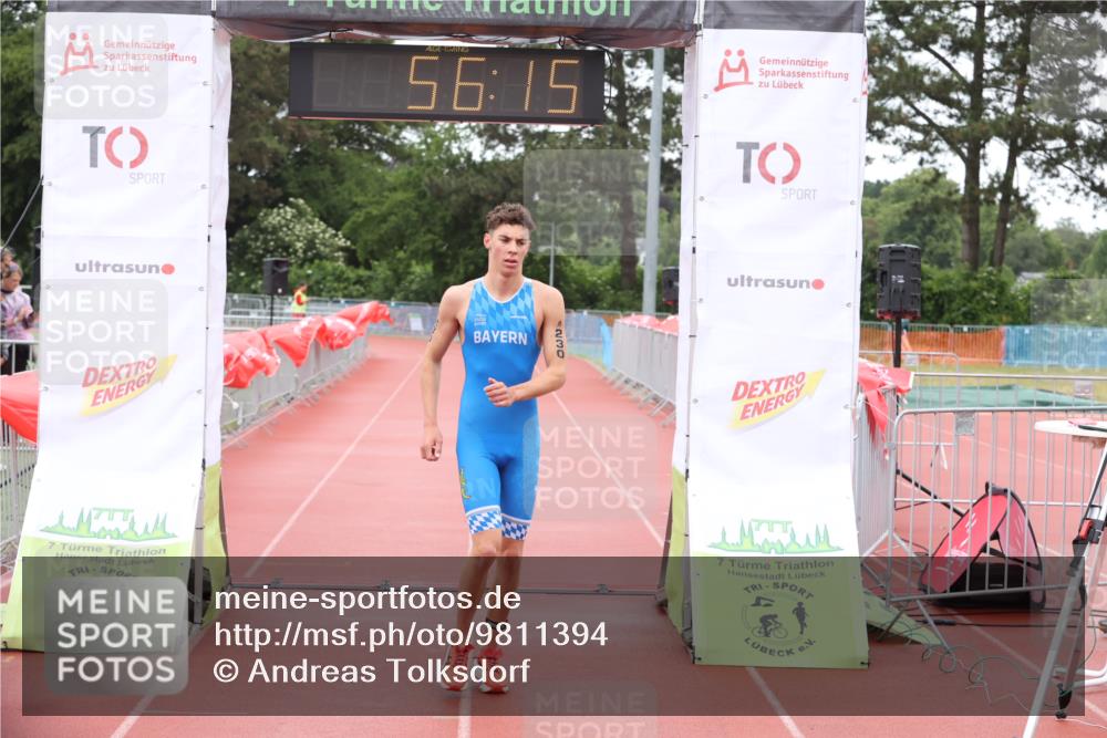 14.06.2026 - 7 Türme Triathlon Andreas Tolksdorf http://msf.ph/oto/9811394 14.06.2026 09:35:26 Schwimmen  meine-sportfotos.de