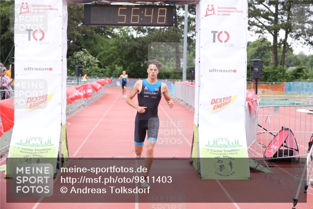 14.06.2026 - 7 Türme Triathlon Andreas Tolksdorf http://msf.ph/oto/9811403 14.06.2026 09:35:59 Schwimmen  meine-sportfotos.de