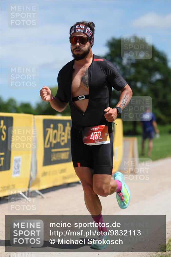 21.06.2026 - Viking Triathlon Michael Strokosch http://msf.ph/oto/9832113 21.06.2026 12:54:16 Laufen 360, 432 meine-sportfotos.de