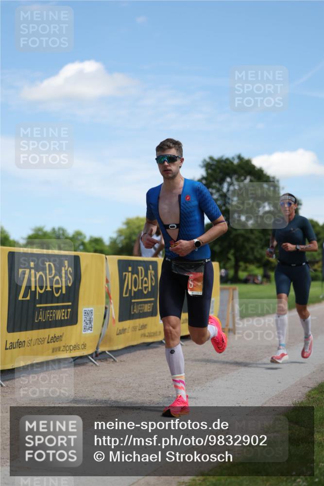 21.06.2026 - Viking Triathlon Michael Strokosch http://msf.ph/oto/9832902 21.06.2026 13:07:14 Laufen 100, 575 meine-sportfotos.de