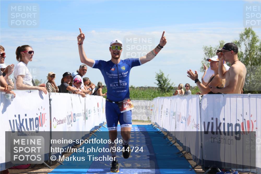 21.06.2026 - Viking Triathlon Markus Tischler http://msf.ph/oto/9844724 21.06.2026 14:04:35 Ziel 441 meine-sportfotos.de