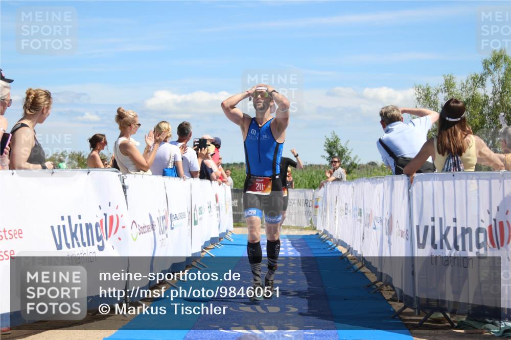21.06.2026 - Viking Triathlon Markus Tischler http://msf.ph/oto/9846051 21.06.2026 14:53:15 Ziel 211, 438 meine-sportfotos.de