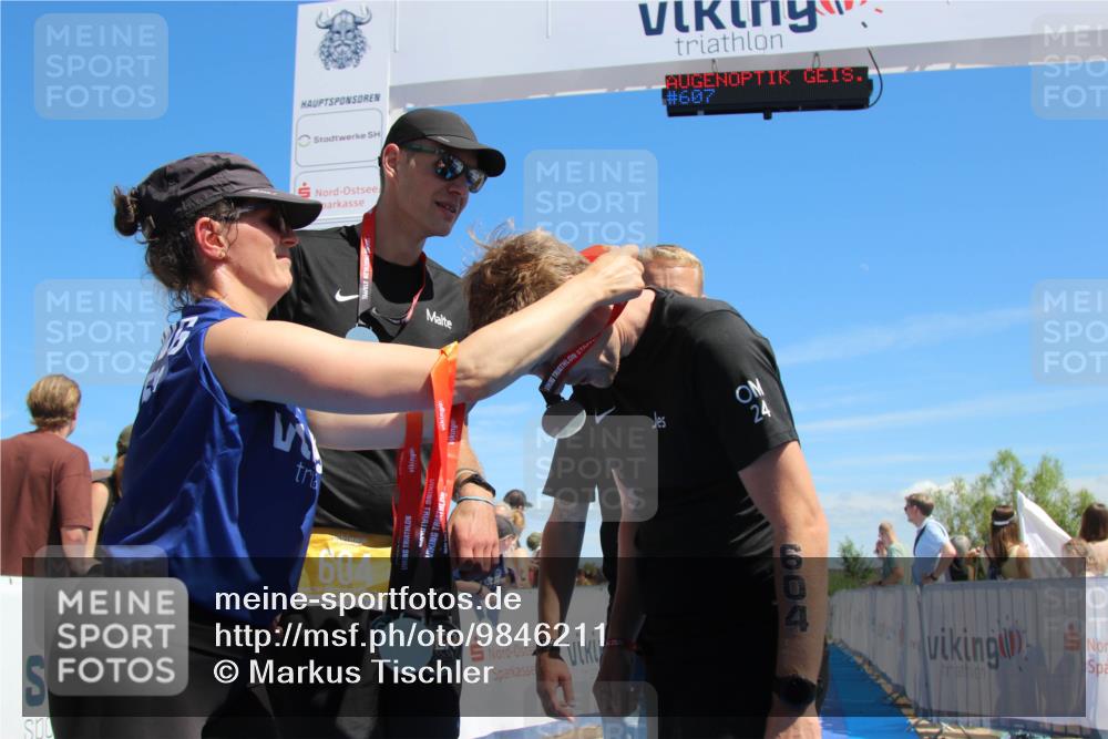 21.06.2026 - Viking Triathlon Markus Tischler http://msf.ph/oto/9846211 21.06.2026 14:55:04 Ziel  meine-sportfotos.de