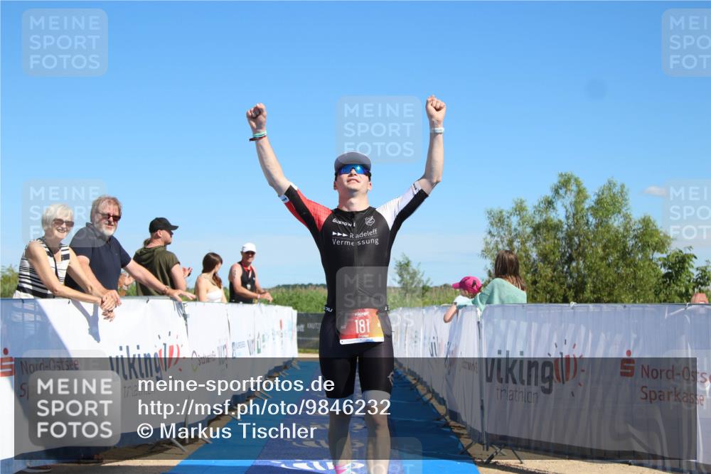 21.06.2026 - Viking Triathlon Markus Tischler http://msf.ph/oto/9846232 21.06.2026 16:22:02 Ziel 181 meine-sportfotos.de