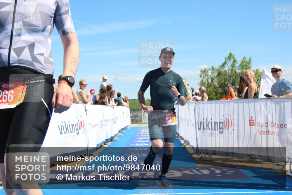 21.06.2026 - Viking Triathlon Markus Tischler http://msf.ph/oto/9847040 21.06.2026 15:05:44 Ziel 107, 266 meine-sportfotos.de