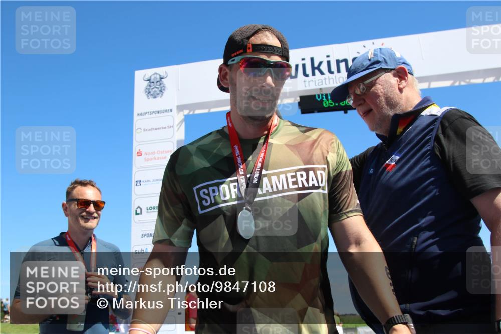 21.06.2026 - Viking Triathlon Markus Tischler http://msf.ph/oto/9847108 21.06.2026 15:07:02 Ziel  meine-sportfotos.de