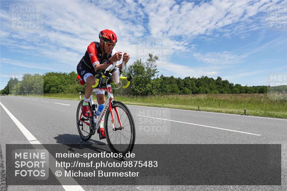 21.06.2026 - Viking Triathlon Michael Burmester http://msf.ph/oto/9875483 21.06.2026 13:07:30 Radfahren 70, 345 meine-sportfotos.de