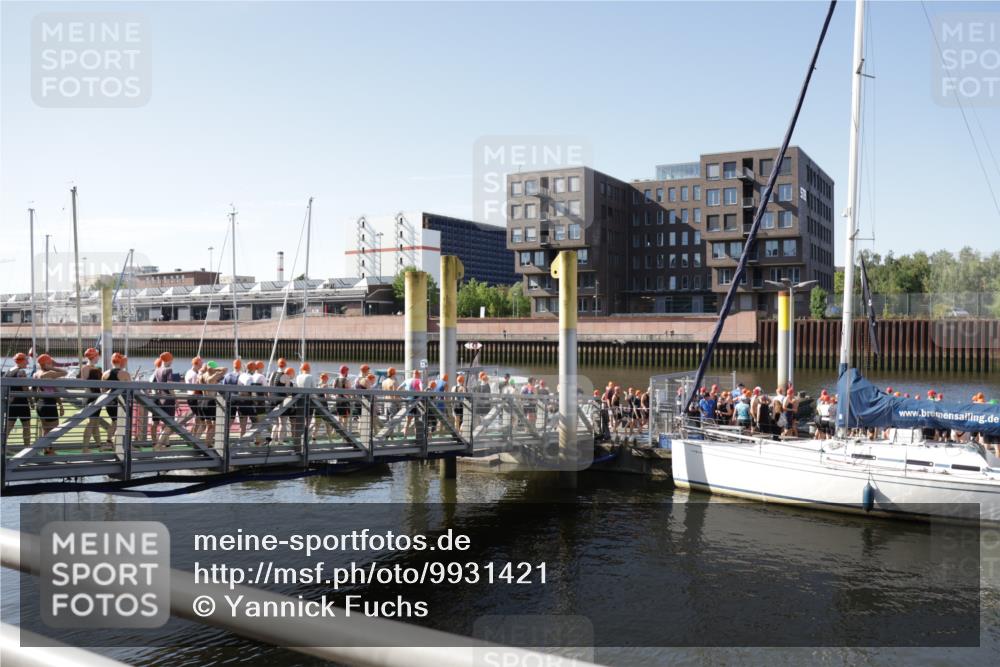09.08.2026 - GEWOBA Citytriathlon Bremen Yannick Fuchs http://msf.ph/oto/9931421 09.08.2026 09:56:29 Schwimmen  meine-sportfotos.de