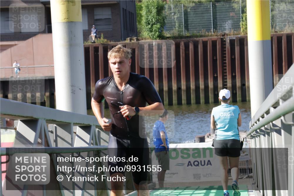 09.08.2026 - GEWOBA Citytriathlon Bremen Yannick Fuchs http://msf.ph/oto/9931555 09.08.2026 10:14:03 Schwimmen 291, 323, 336, 348 meine-sportfotos.de