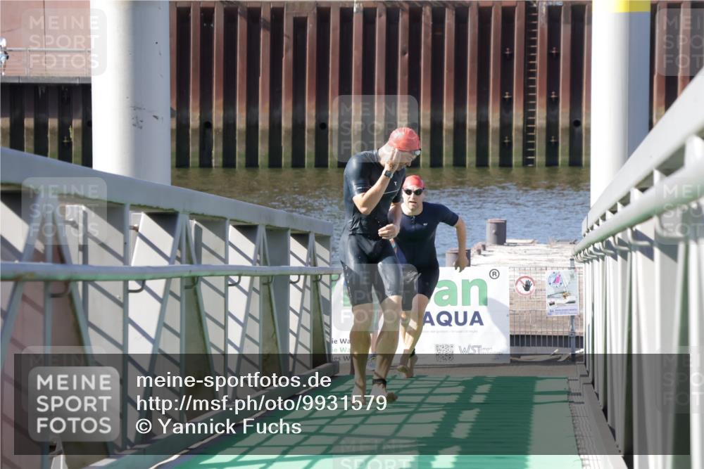 09.08.2026 - GEWOBA Citytriathlon Bremen Yannick Fuchs http://msf.ph/oto/9931579 09.08.2026 10:14:21 Schwimmen 301, 351 meine-sportfotos.de