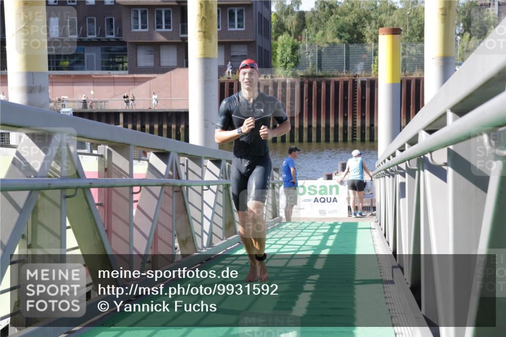 09.08.2026 - GEWOBA Citytriathlon Bremen Yannick Fuchs http://msf.ph/oto/9931592 09.08.2026 10:14:28 Schwimmen 301, 351, 358 meine-sportfotos.de