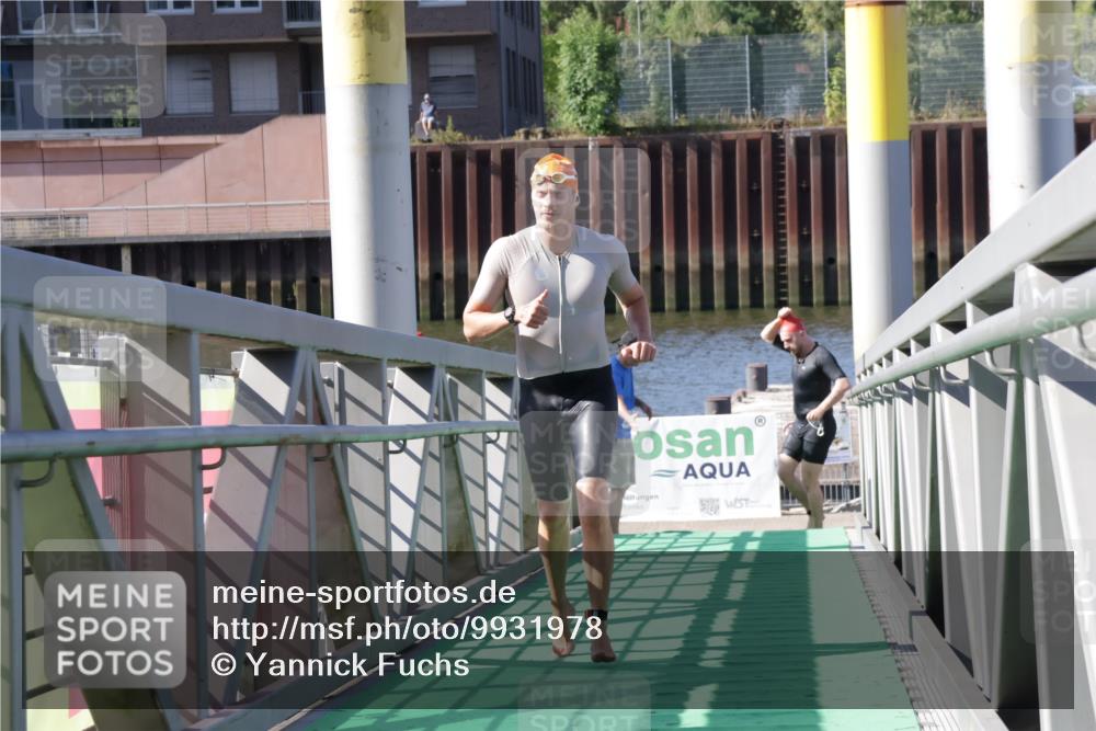 09.08.2026 - GEWOBA Citytriathlon Bremen Yannick Fuchs http://msf.ph/oto/9931978 09.08.2026 10:19:57 Schwimmen 445, 497, 515, 528 meine-sportfotos.de