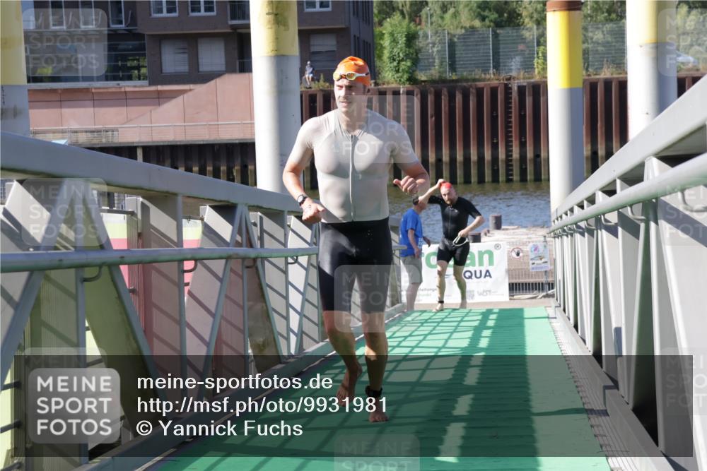 09.08.2026 - GEWOBA Citytriathlon Bremen Yannick Fuchs http://msf.ph/oto/9931981 09.08.2026 10:19:58 Schwimmen 445, 497, 528 meine-sportfotos.de