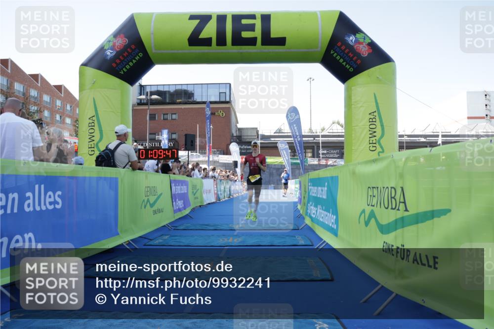 09.08.2026 - GEWOBA Citytriathlon Bremen Yannick Fuchs http://msf.ph/oto/9932241 09.08.2026 11:09:51 Ziel 287 meine-sportfotos.de