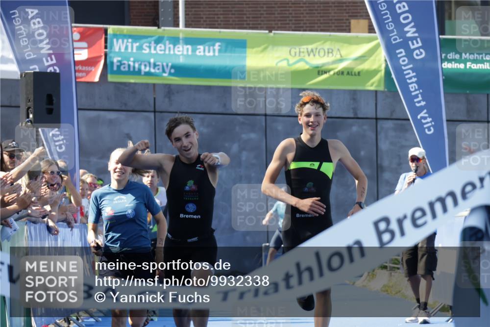 09.08.2026 - GEWOBA Citytriathlon Bremen Yannick Fuchs http://msf.ph/oto/9932338 09.08.2026 11:13:07 Ziel 231, 378 meine-sportfotos.de