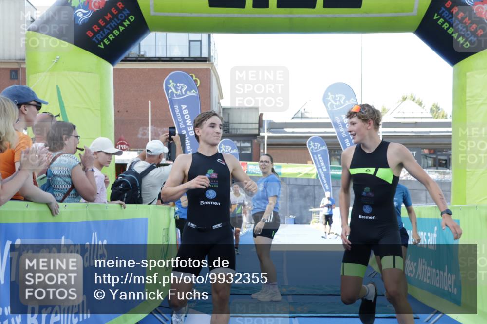 09.08.2026 - GEWOBA Citytriathlon Bremen Yannick Fuchs http://msf.ph/oto/9932355 09.08.2026 11:13:11 Ziel 231, 378 meine-sportfotos.de