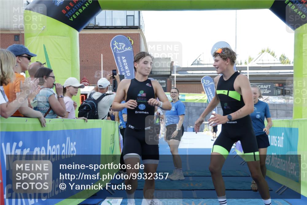 09.08.2026 - GEWOBA Citytriathlon Bremen Yannick Fuchs http://msf.ph/oto/9932357 09.08.2026 11:13:11 Ziel 231, 378 meine-sportfotos.de