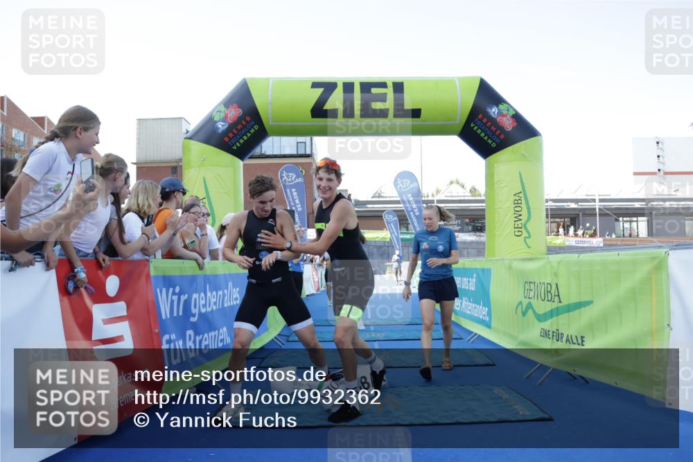 09.08.2026 - GEWOBA Citytriathlon Bremen Yannick Fuchs http://msf.ph/oto/9932362 09.08.2026 11:13:12 Ziel 231, 360, 378 meine-sportfotos.de