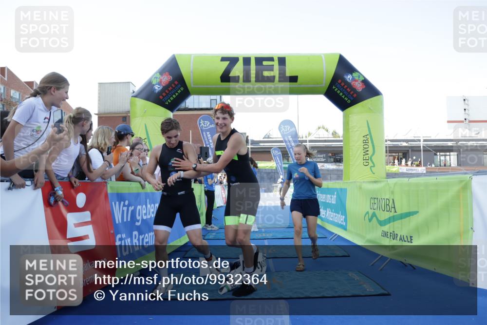 09.08.2026 - GEWOBA Citytriathlon Bremen Yannick Fuchs http://msf.ph/oto/9932364 09.08.2026 11:13:12 Ziel 231, 360, 378 meine-sportfotos.de