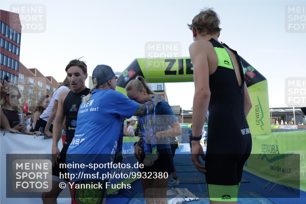 09.08.2026 - GEWOBA Citytriathlon Bremen Yannick Fuchs http://msf.ph/oto/9932380 09.08.2026 11:13:17 Ziel 360, 378 meine-sportfotos.de
