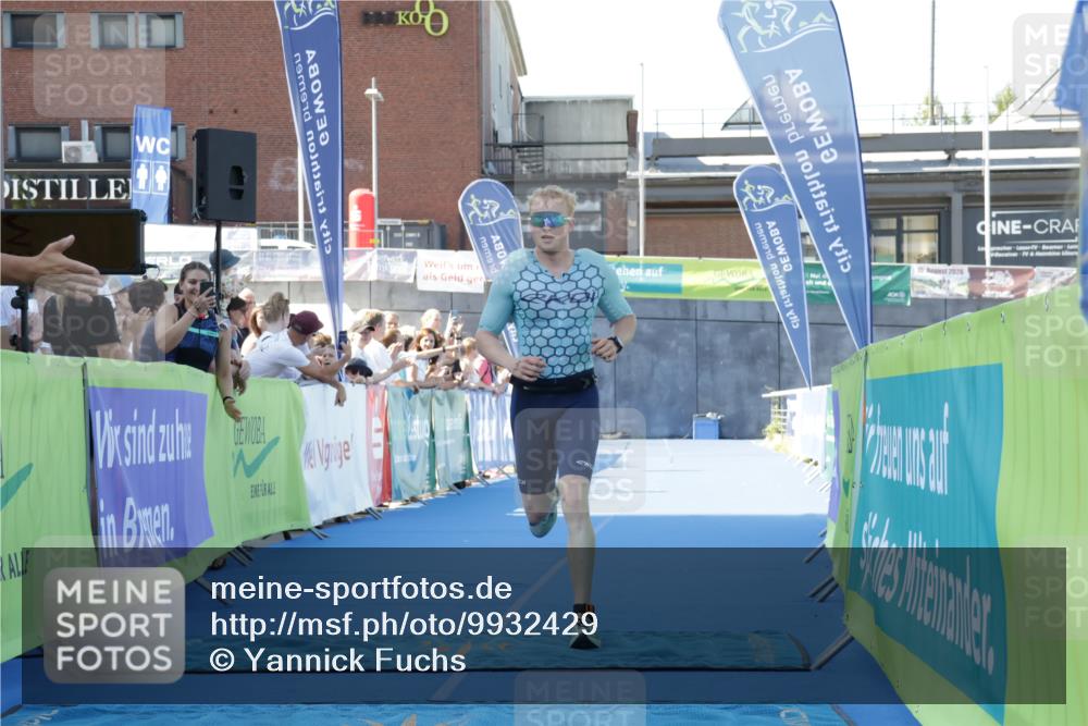 09.08.2026 - GEWOBA Citytriathlon Bremen Yannick Fuchs http://msf.ph/oto/9932429 09.08.2026 11:14:33 Ziel 314 meine-sportfotos.de