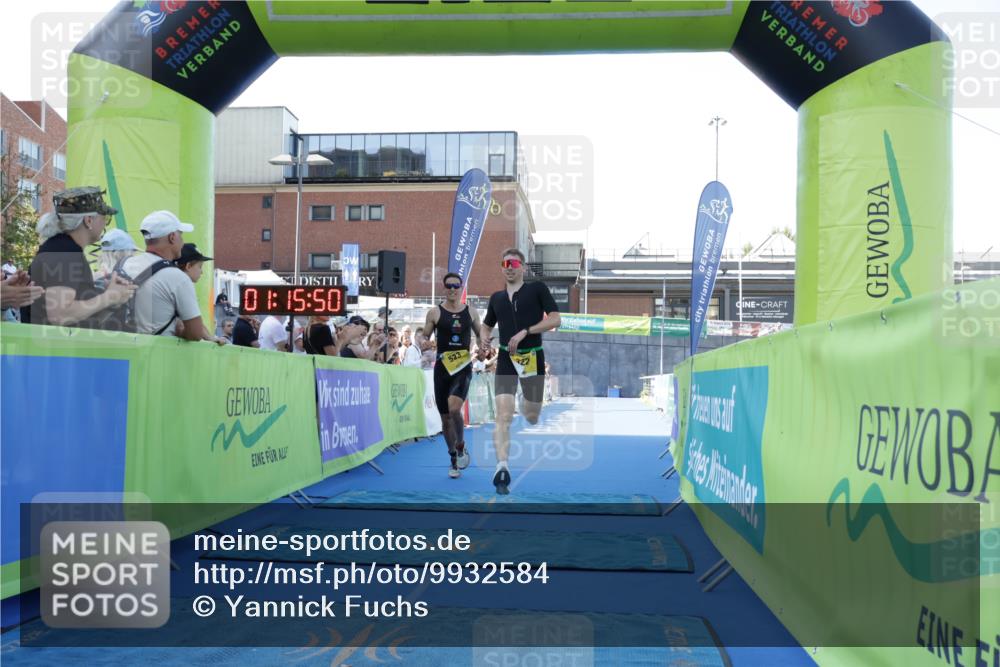 09.08.2026 - GEWOBA Citytriathlon Bremen Yannick Fuchs http://msf.ph/oto/9932584 09.08.2026 11:15:54 Ziel 322, 523 meine-sportfotos.de