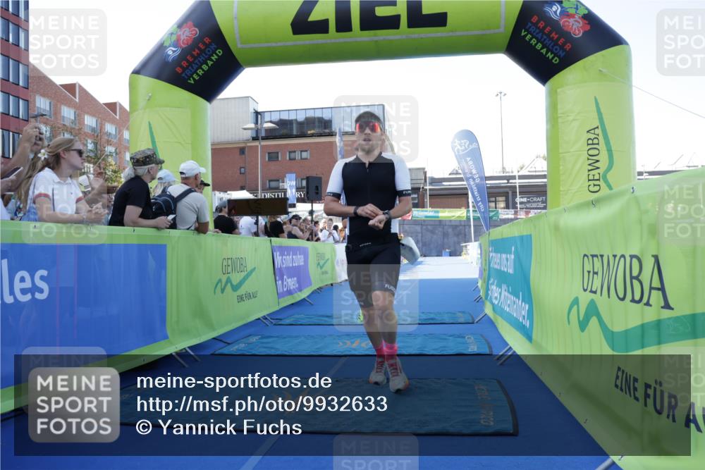 09.08.2026 - GEWOBA Citytriathlon Bremen Yannick Fuchs http://msf.ph/oto/9932633 09.08.2026 11:16:20 Ziel 291, 348 meine-sportfotos.de