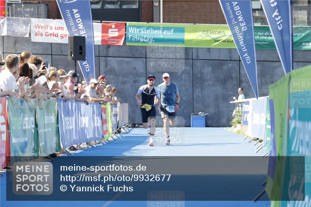 09.08.2026 - GEWOBA Citytriathlon Bremen Yannick Fuchs http://msf.ph/oto/9932677 09.08.2026 11:16:44 Ziel 131, 321 meine-sportfotos.de