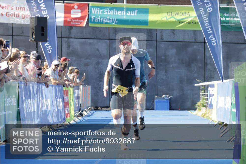 09.08.2026 - GEWOBA Citytriathlon Bremen Yannick Fuchs http://msf.ph/oto/9932687 09.08.2026 11:16:46 Ziel 131, 321 meine-sportfotos.de