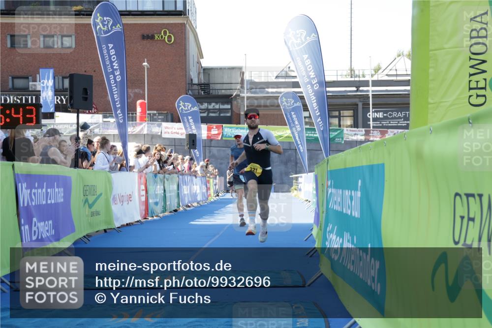 09.08.2026 - GEWOBA Citytriathlon Bremen Yannick Fuchs http://msf.ph/oto/9932696 09.08.2026 11:16:47 Ziel 131, 321 meine-sportfotos.de