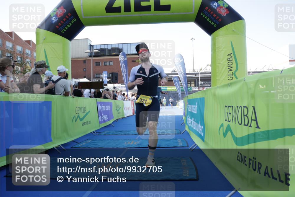 09.08.2026 - GEWOBA Citytriathlon Bremen Yannick Fuchs http://msf.ph/oto/9932705 09.08.2026 11:16:49 Ziel 131, 249, 321 meine-sportfotos.de