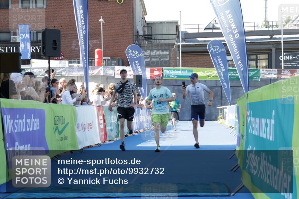 09.08.2026 - GEWOBA Citytriathlon Bremen Yannick Fuchs http://msf.ph/oto/9932732 09.08.2026 11:16:54 Ziel 131, 249, 296 meine-sportfotos.de