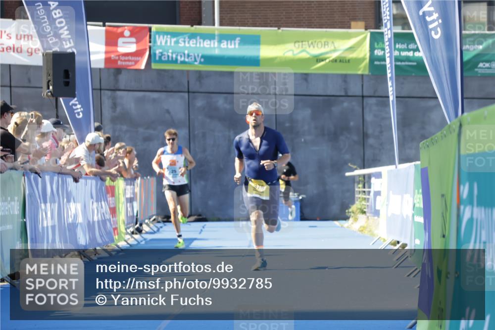 09.08.2026 - GEWOBA Citytriathlon Bremen Yannick Fuchs http://msf.ph/oto/9932785 09.08.2026 11:17:34 Ziel 25, 376 meine-sportfotos.de
