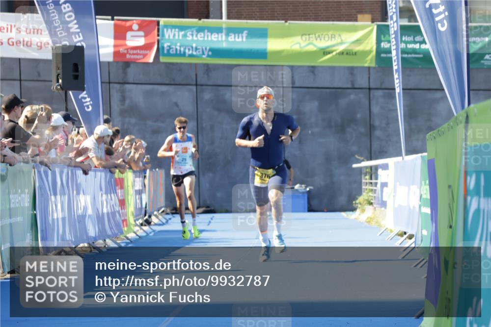 09.08.2026 - GEWOBA Citytriathlon Bremen Yannick Fuchs http://msf.ph/oto/9932787 09.08.2026 11:17:34 Ziel 25, 376 meine-sportfotos.de