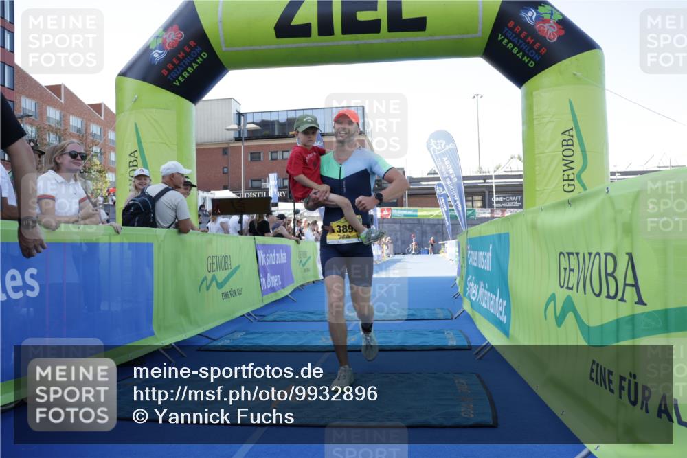 09.08.2026 - GEWOBA Citytriathlon Bremen Yannick Fuchs http://msf.ph/oto/9932896 09.08.2026 11:17:59 Ziel 315, 389 meine-sportfotos.de