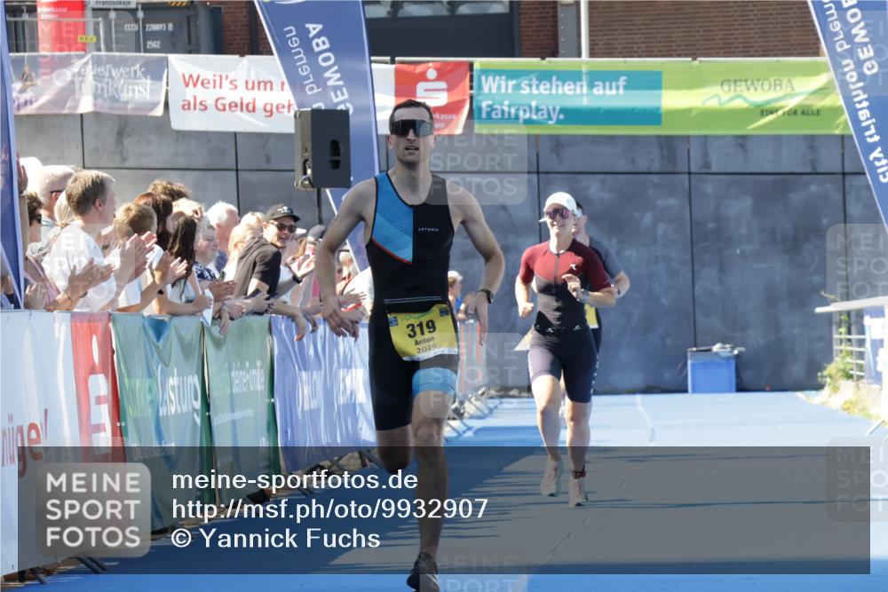 09.08.2026 - GEWOBA Citytriathlon Bremen Yannick Fuchs http://msf.ph/oto/9932907 09.08.2026 11:18:07 Ziel 318, 319, 463 meine-sportfotos.de