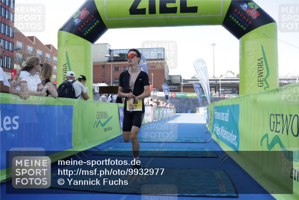 09.08.2026 - GEWOBA Citytriathlon Bremen Yannick Fuchs http://msf.ph/oto/9932977 09.08.2026 11:19:06 Ziel 286 meine-sportfotos.de