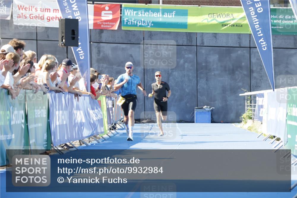 09.08.2026 - GEWOBA Citytriathlon Bremen Yannick Fuchs http://msf.ph/oto/9932984 09.08.2026 11:19:25 Ziel 402, 519 meine-sportfotos.de