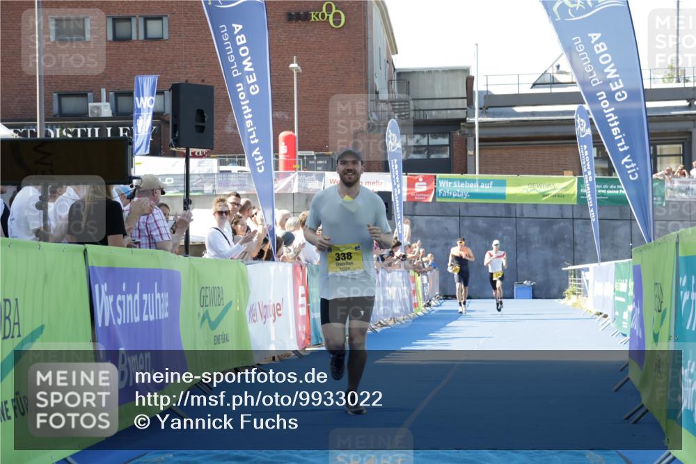 09.08.2026 - GEWOBA Citytriathlon Bremen Yannick Fuchs http://msf.ph/oto/9933022 09.08.2026 11:20:09 Ziel 338, 345 meine-sportfotos.de